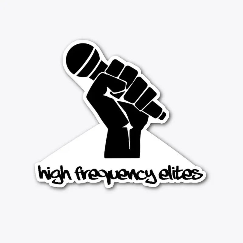 High Frequency Elites Cutout Sticker